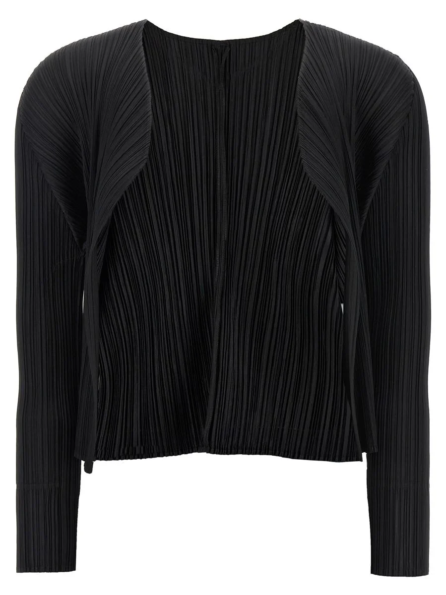 Pleats Please Issey Miyake 'Basics' Cardigan - 1