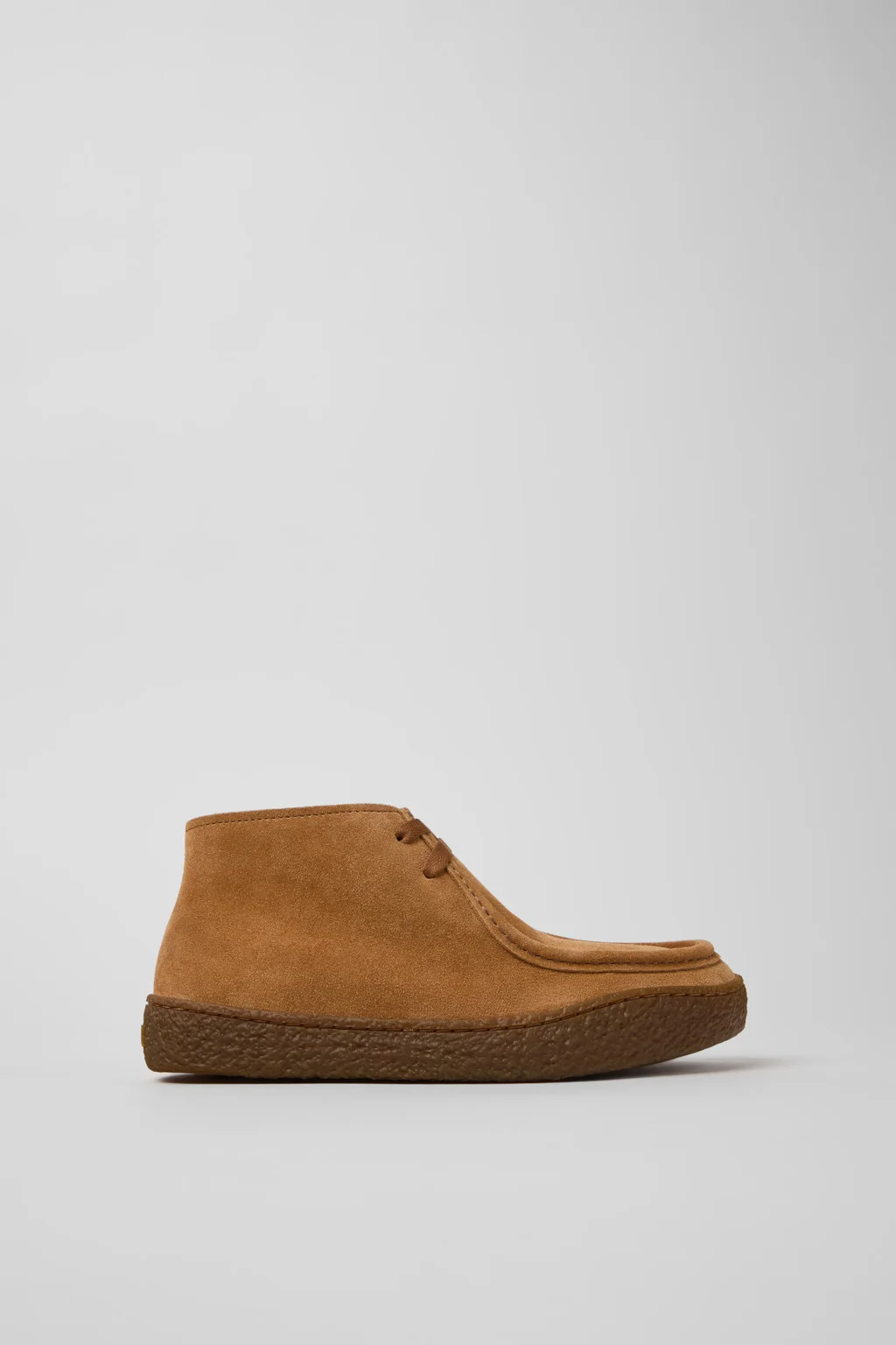 Peu Terreno Brown Nubuck Ankle Boots for Women. - 1