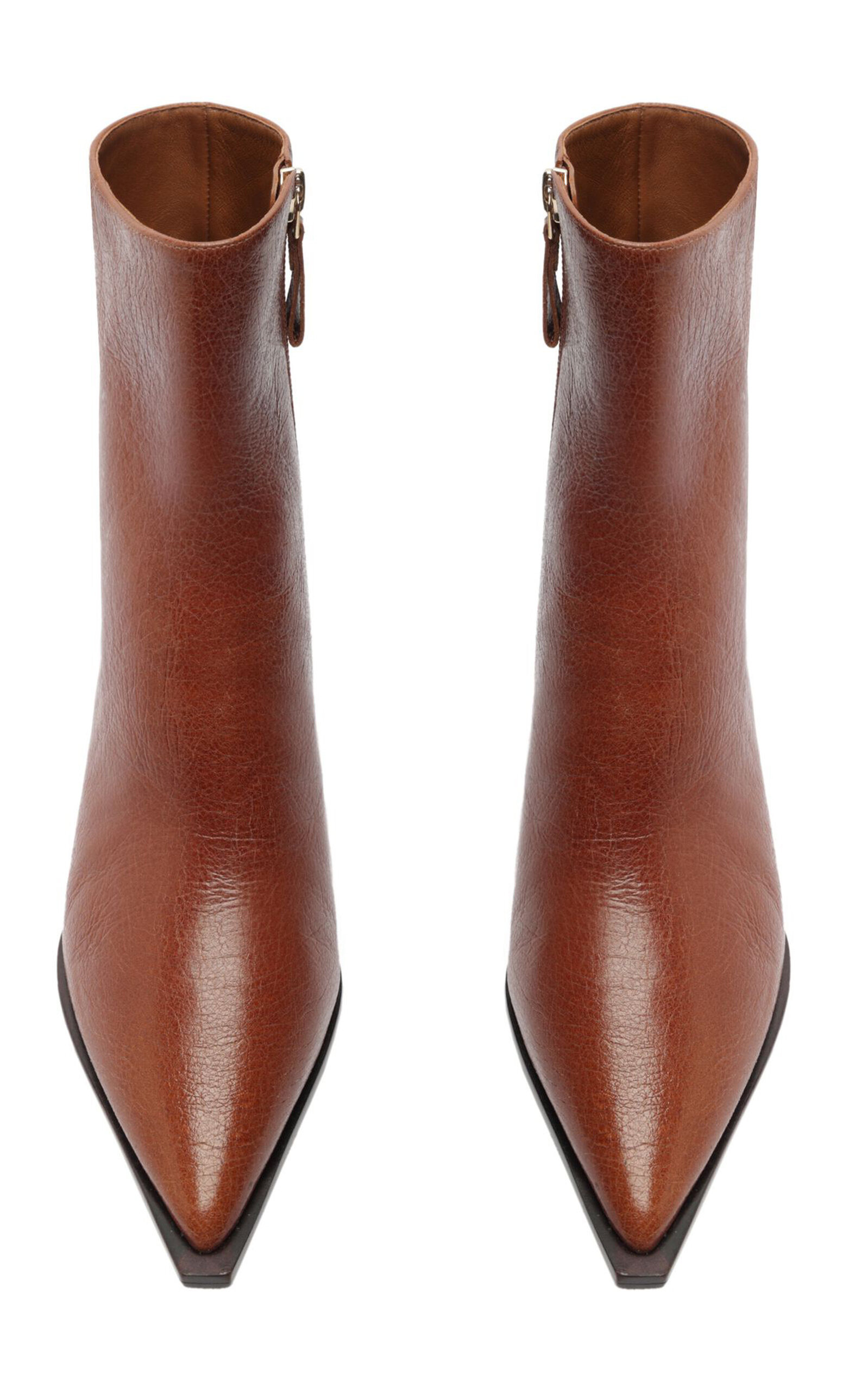 Myra Leather Boots brown - 6