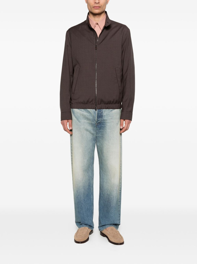 Canali zip-fastening pocket overshirt outlook