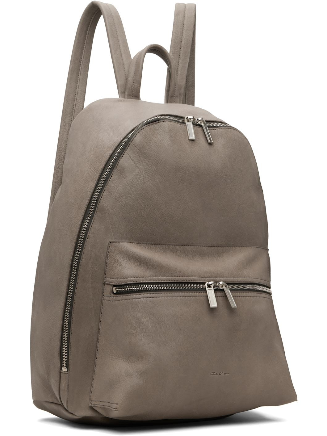 Gray Concordians Soft Buffalo Backpack - 2