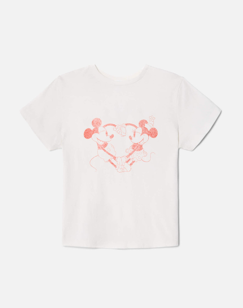 Classic "Disney Heart Hands" Tee - Vintage White 1