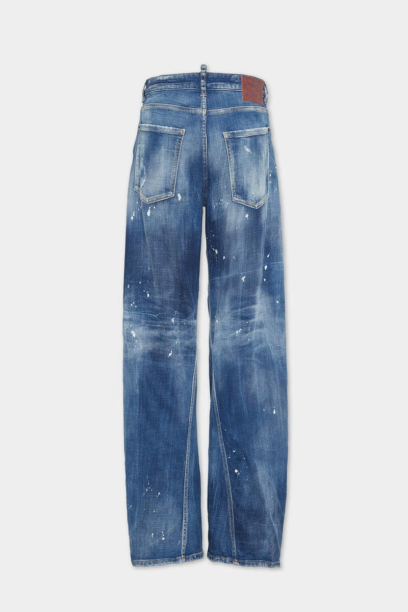 MEDIUM SPOT WASH D2 TWISTED JEANS - 2