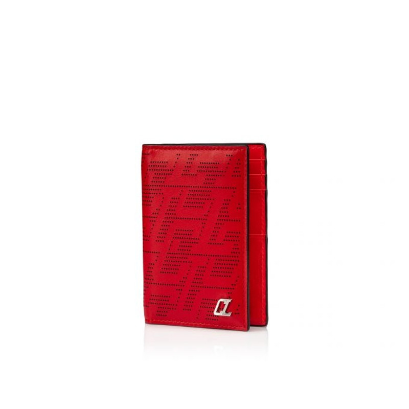 Christian Louboutin Sifnos Wallet LOUBI/SILVER outlook