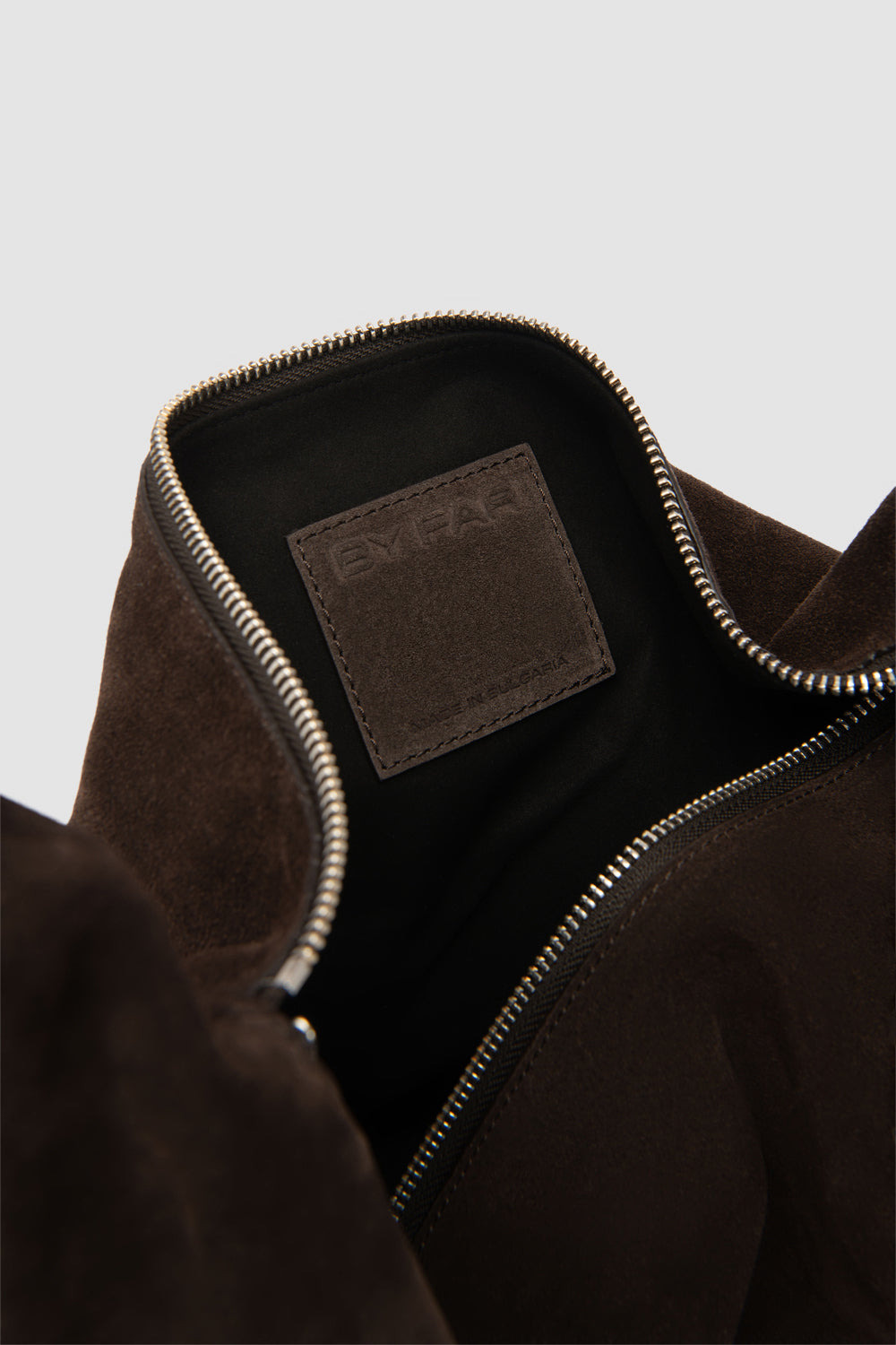 Trayana Ristretto Suede and Nappa Leather Crossbody Bag - 5