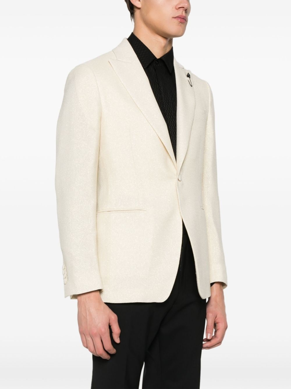 single-breasted blazer - 3