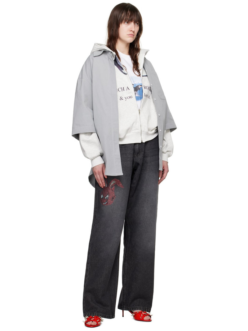 ABRA Black 'You Wish' Jeans outlook