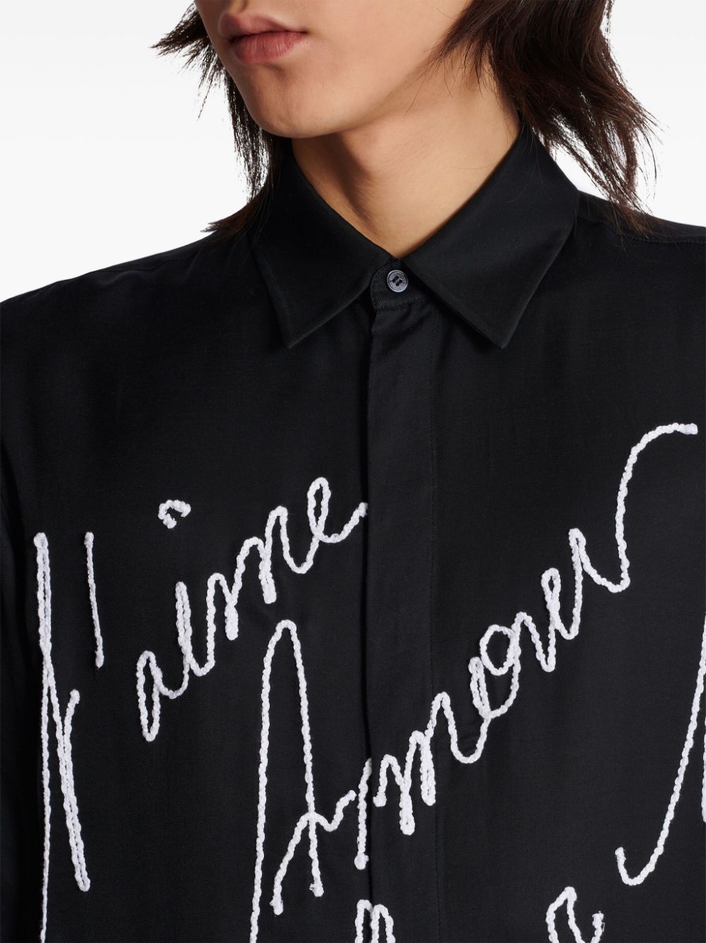 embroidered-design shirt - 7