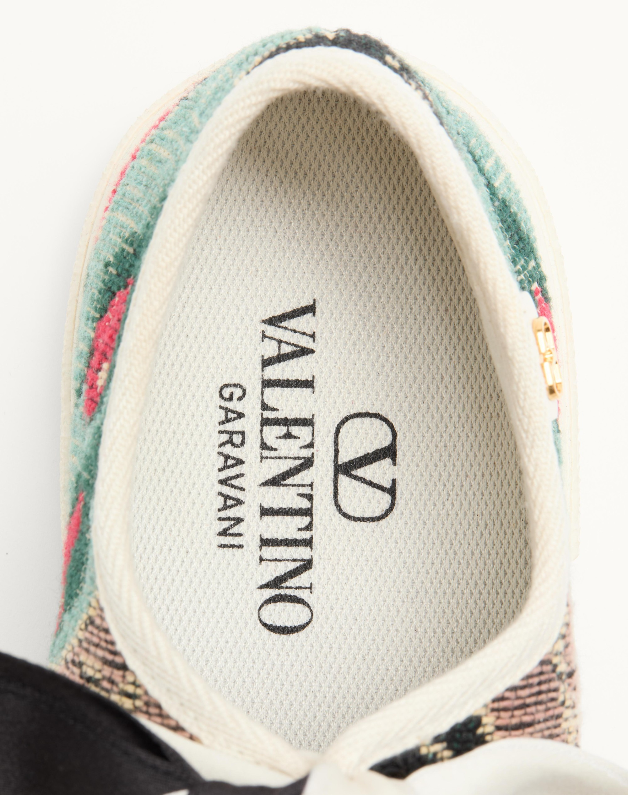 BALLERINA BAY BY BAY SNEAKER IN JACQUARD FABRIC WITH FLORAL EMBROIDERY - 3