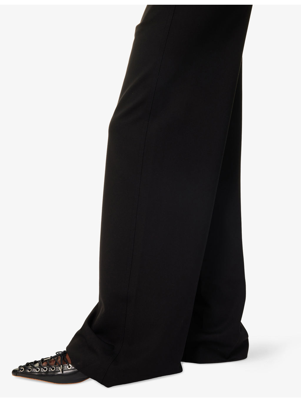 Sofie Ponte Straight-Leg Stretch-Woven Trousers - 5