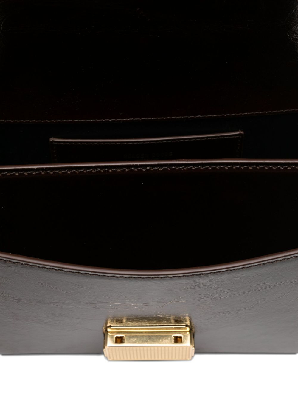 top-handle leather tote bag - 5