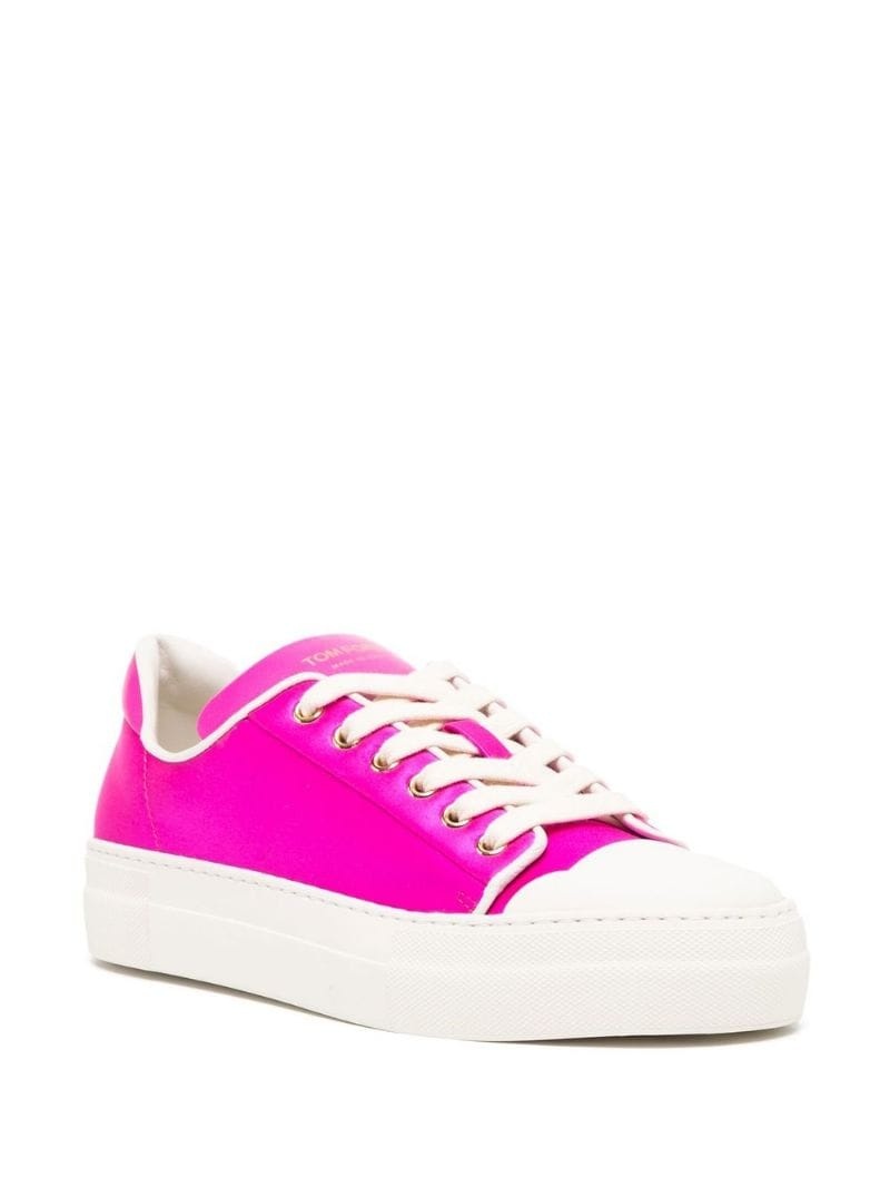 City toe-cap sneakers - 2