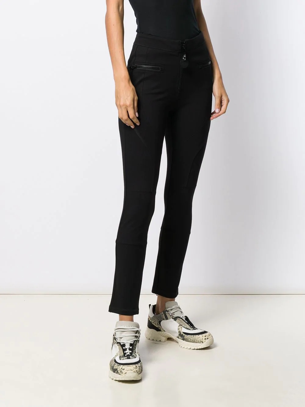 classic skinny-fit trousers - 3