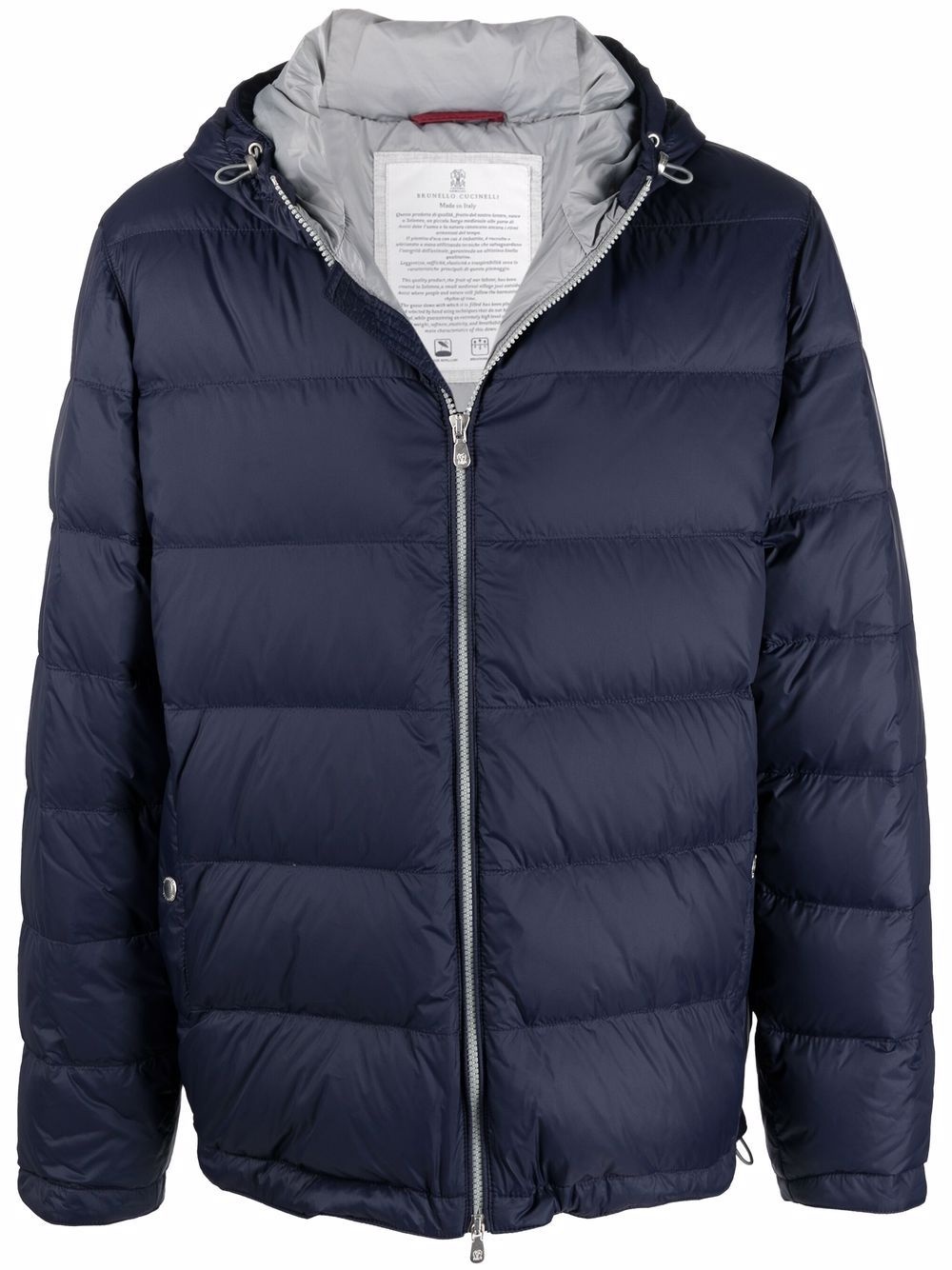 hooded padded jacket - 1