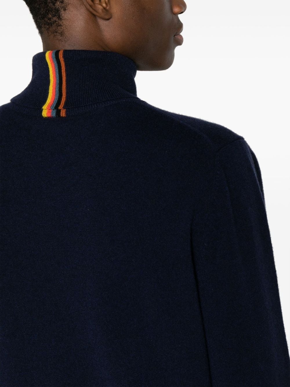 Artist Stripe cashmere jumper - 5