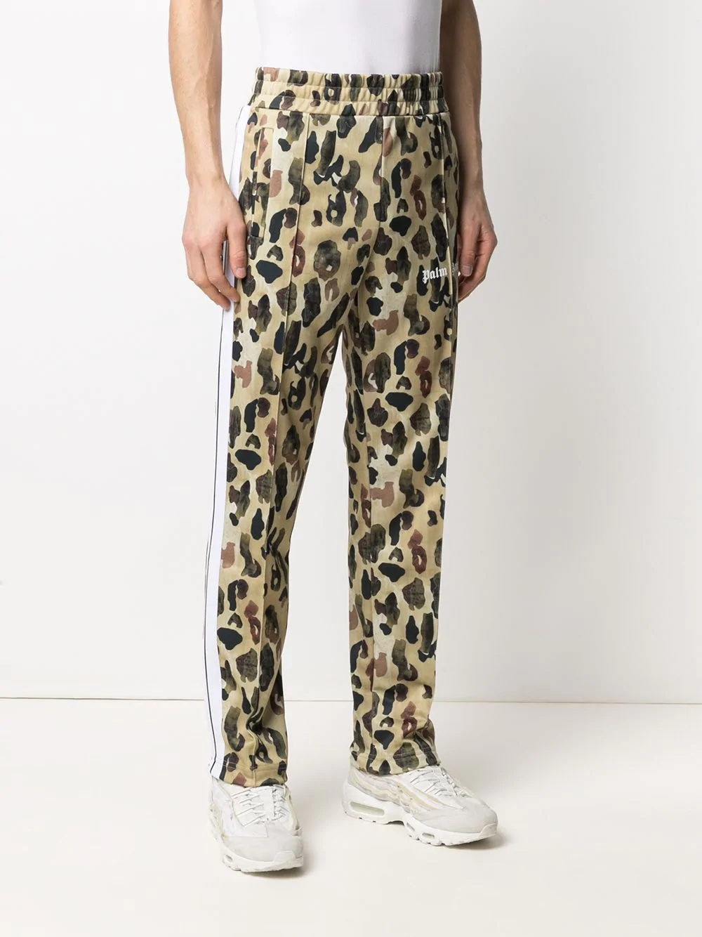 camouflage print track pants - 3