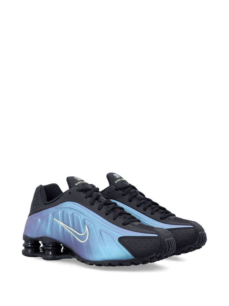 Nike Shox R4 perforated-detail sneakers outlook