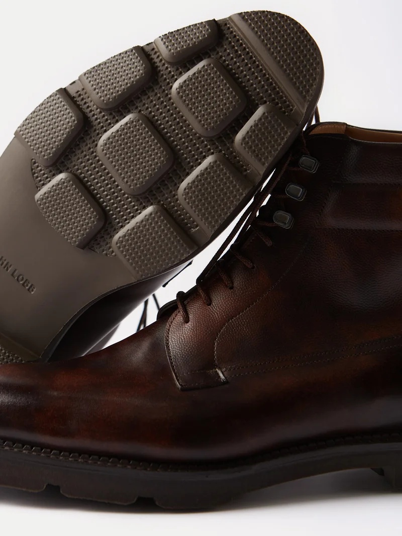 Alder leather lace-up boots - 2