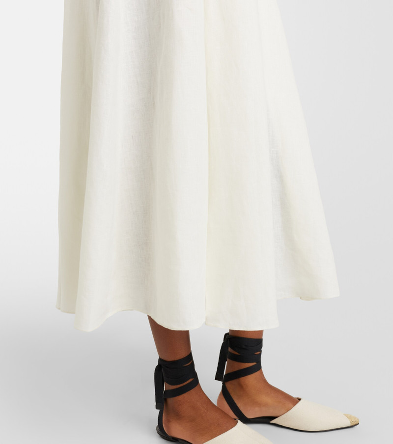 Adalee linen midi dress 4