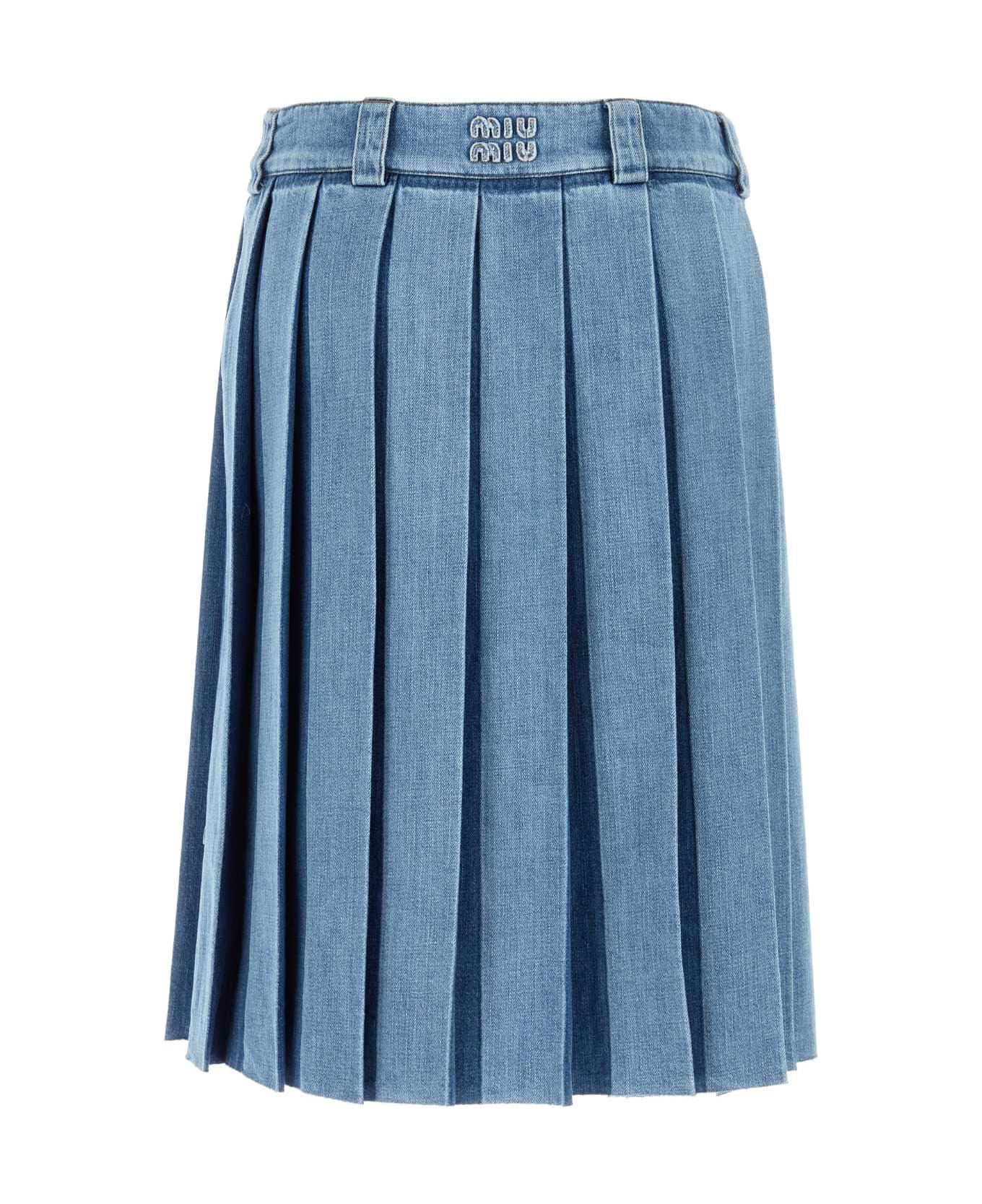 Denim Skirt - 2
