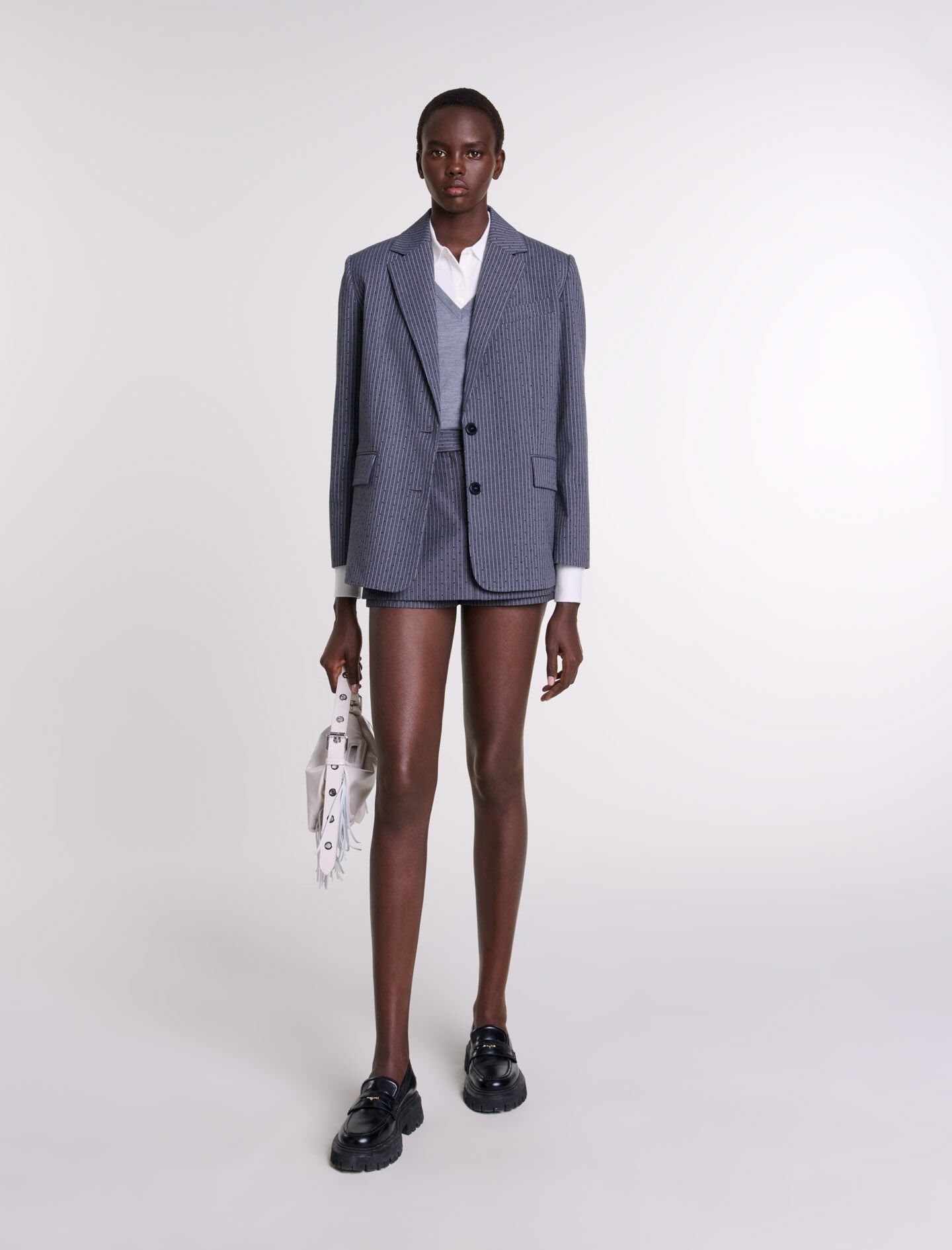 Rhinestone suit jacket - 2