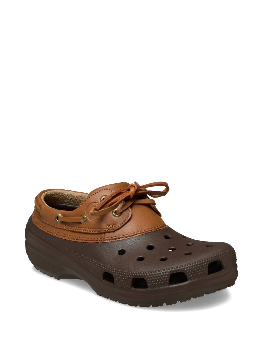 Classic Islander Boat "Coffee Cognac" clogs - 2