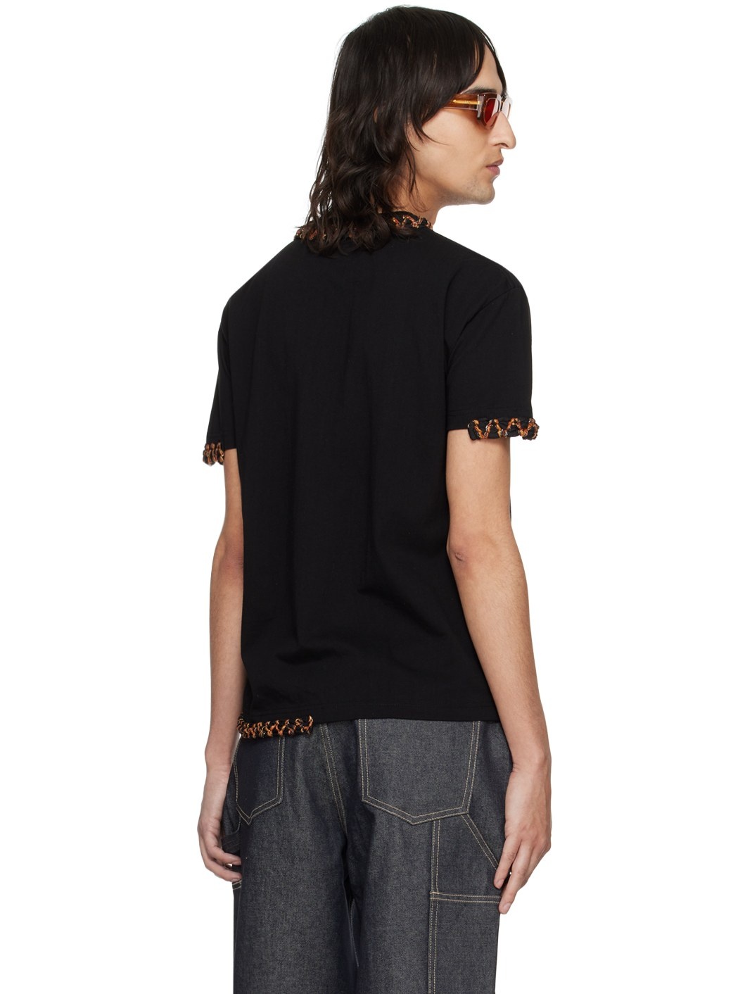 【関税込み】Andersson Bell ブラック Julian Tシャツ Andersson Bell Black Julian T-Shirt | REVERSIBLE