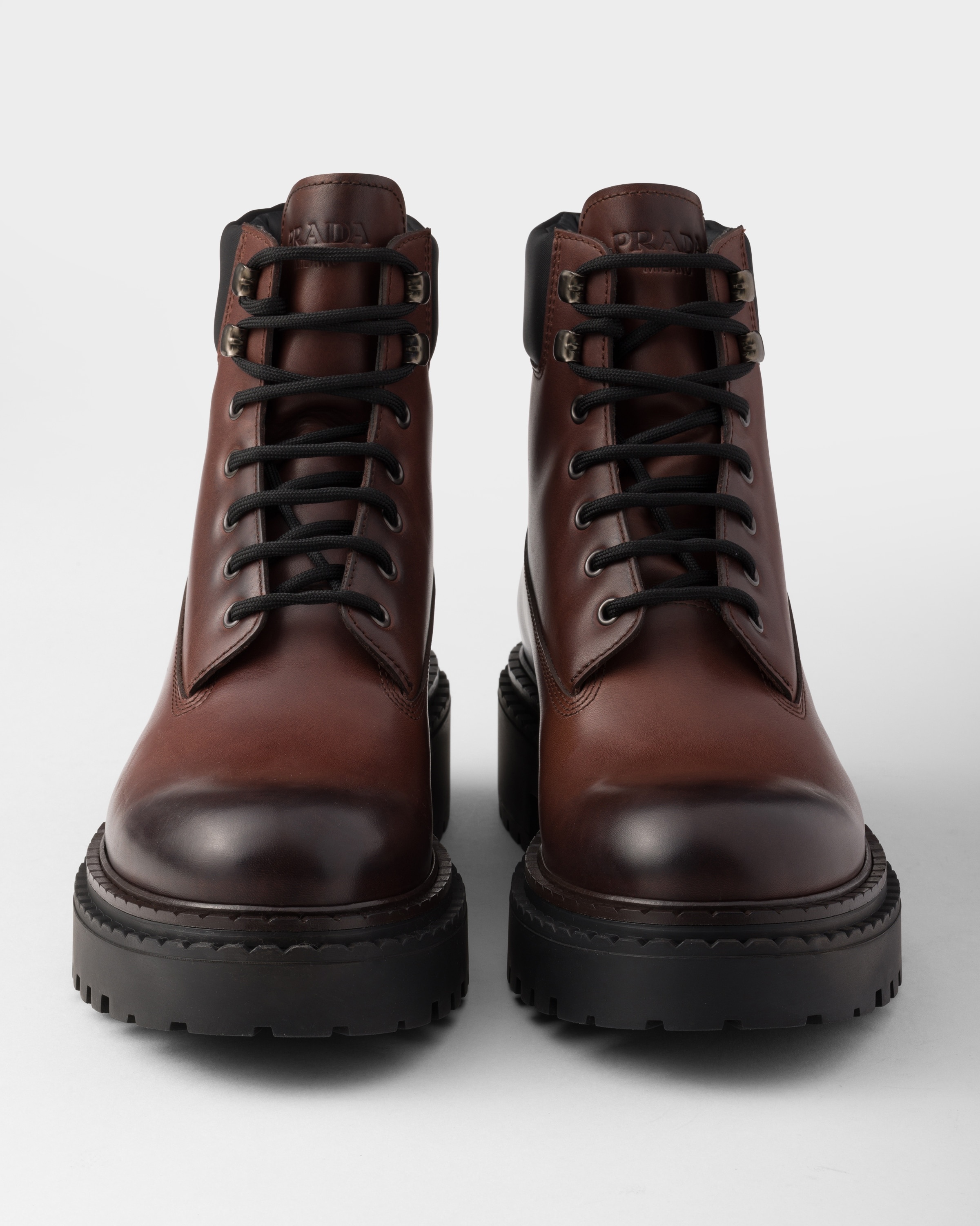 Leather and Re-Nylon work boots - 5