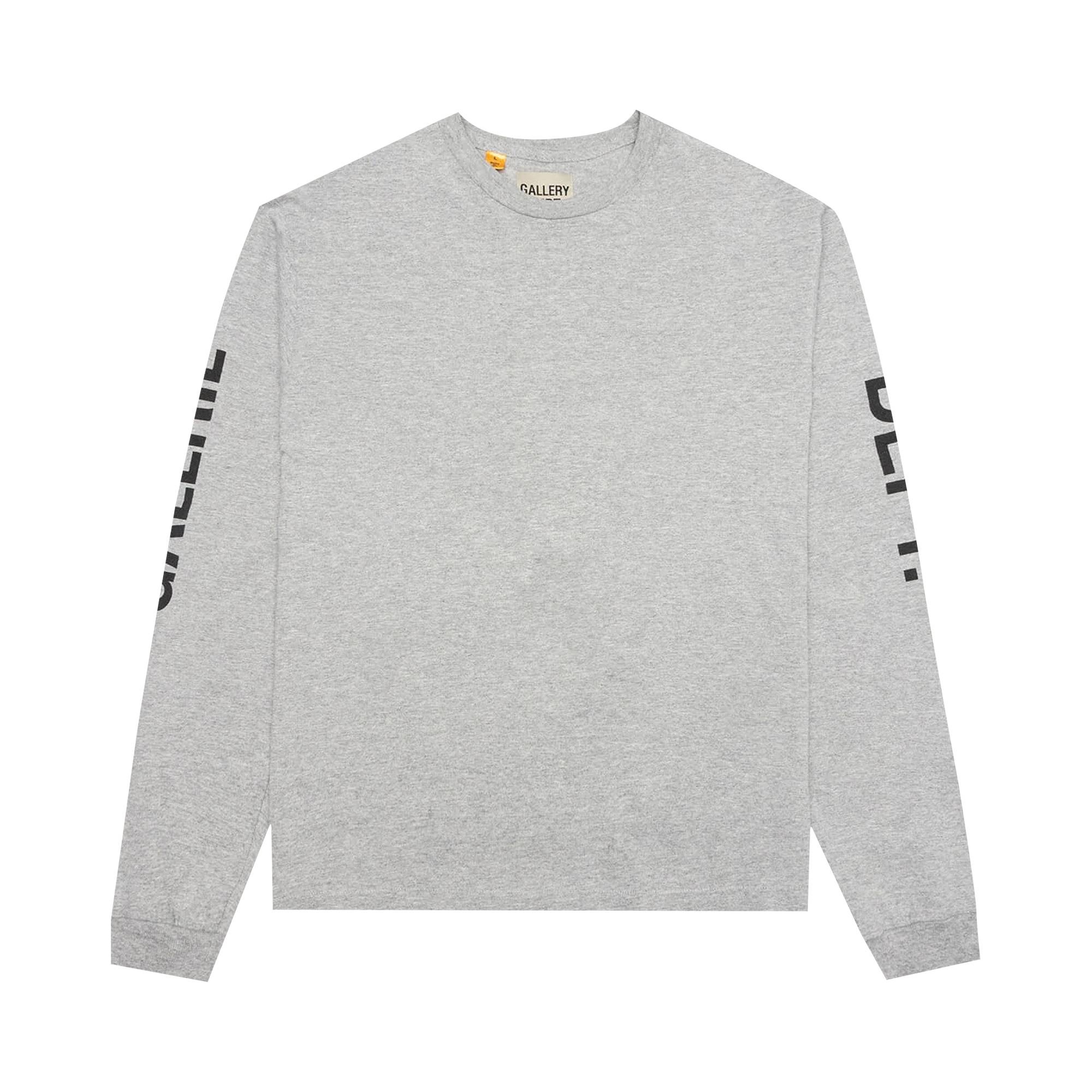 Gallery Dept. French Collector Long-Sleeve Tee 'Heather Grey' - 1