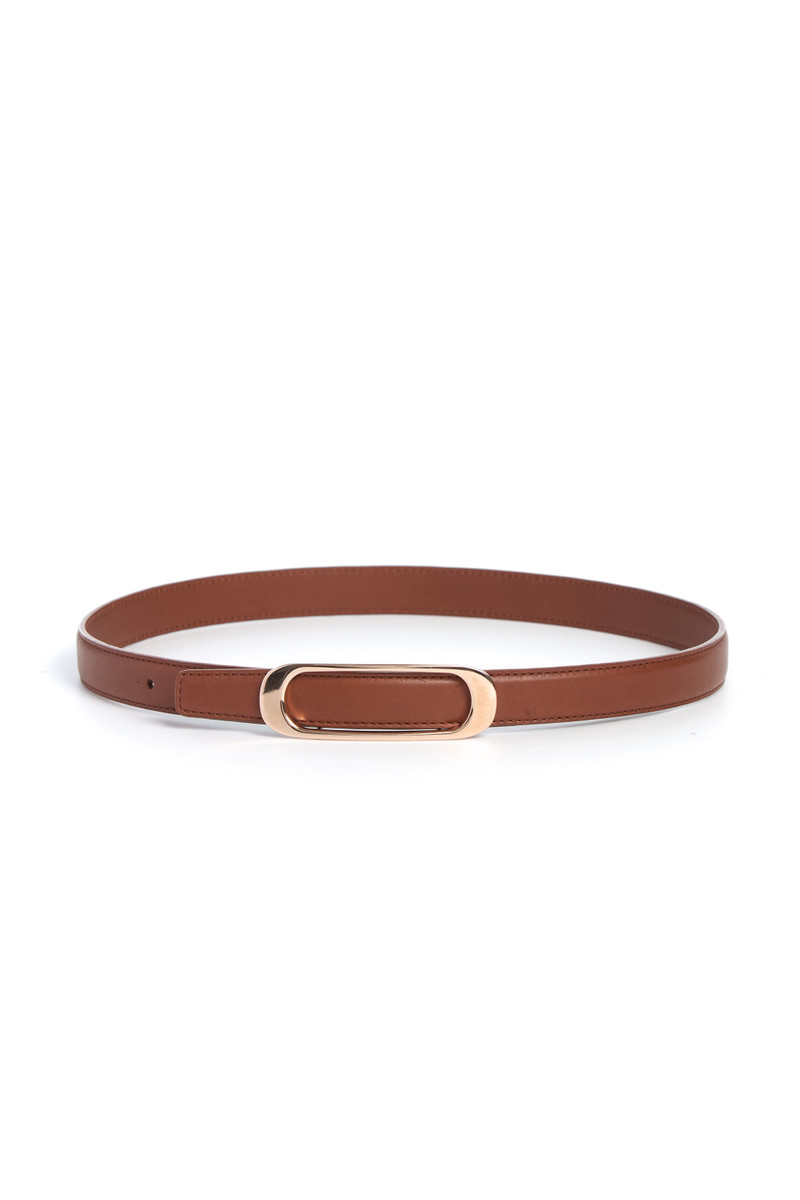 Timon Belt in Cognac Leather 1
