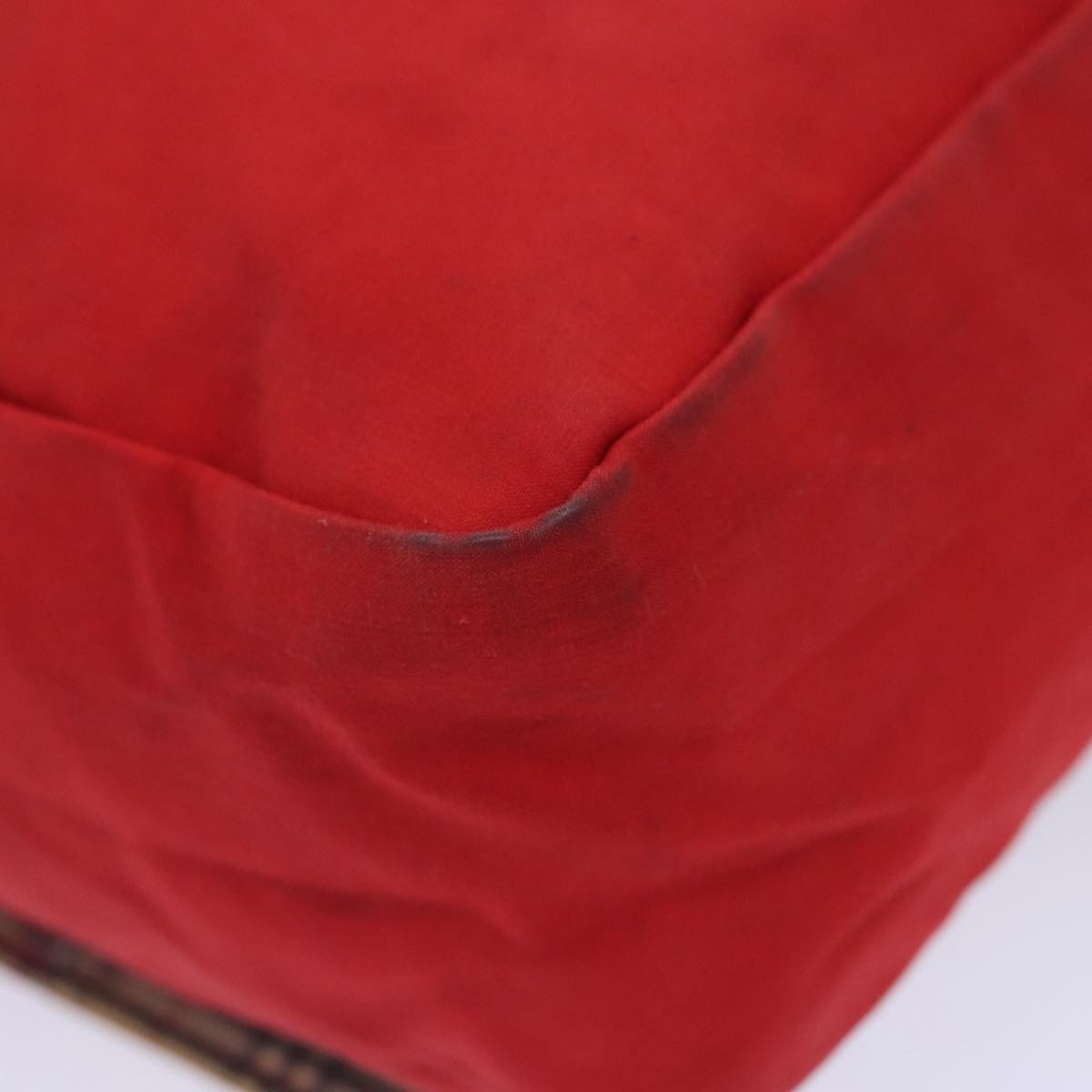 Burberry Shoulder Bag Nylon Red - 13