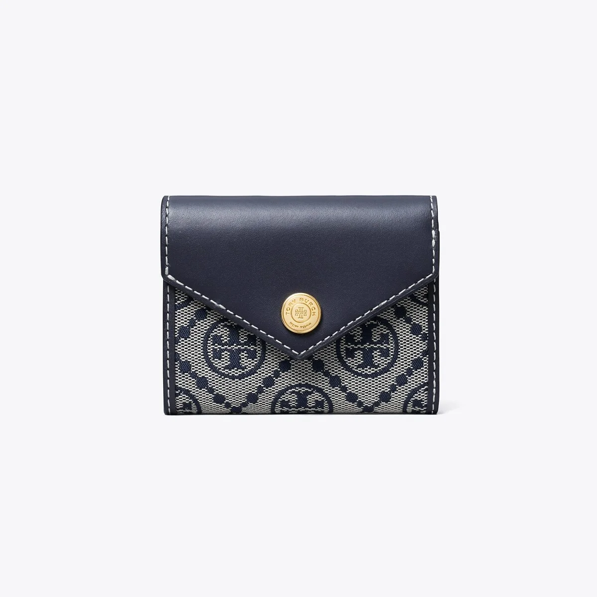 T Monogram Small Envelope Wallet - 1