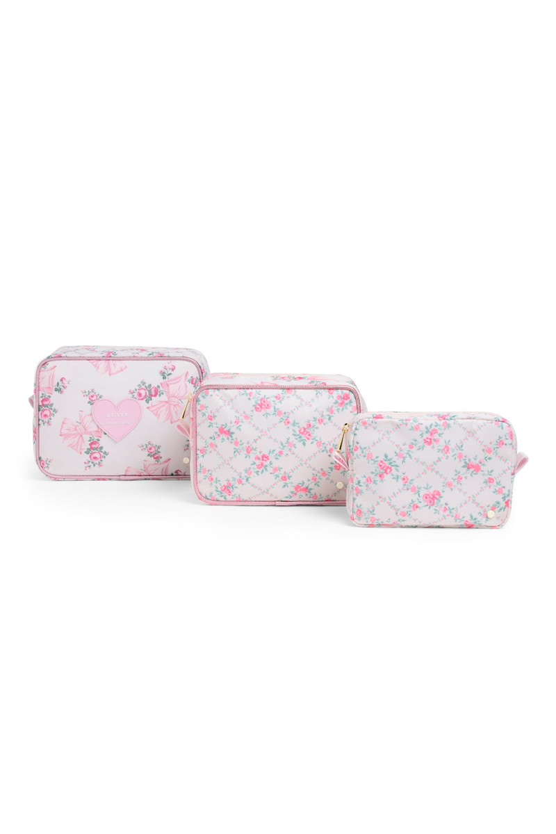 STATE x LoveShackFancy Travel Pouch Set 1