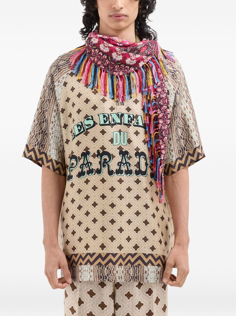 Aloeuw floral-print scarf 4