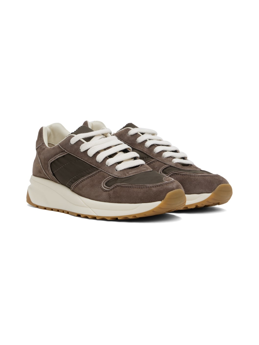 Brown Track Premium Sneakers - 4