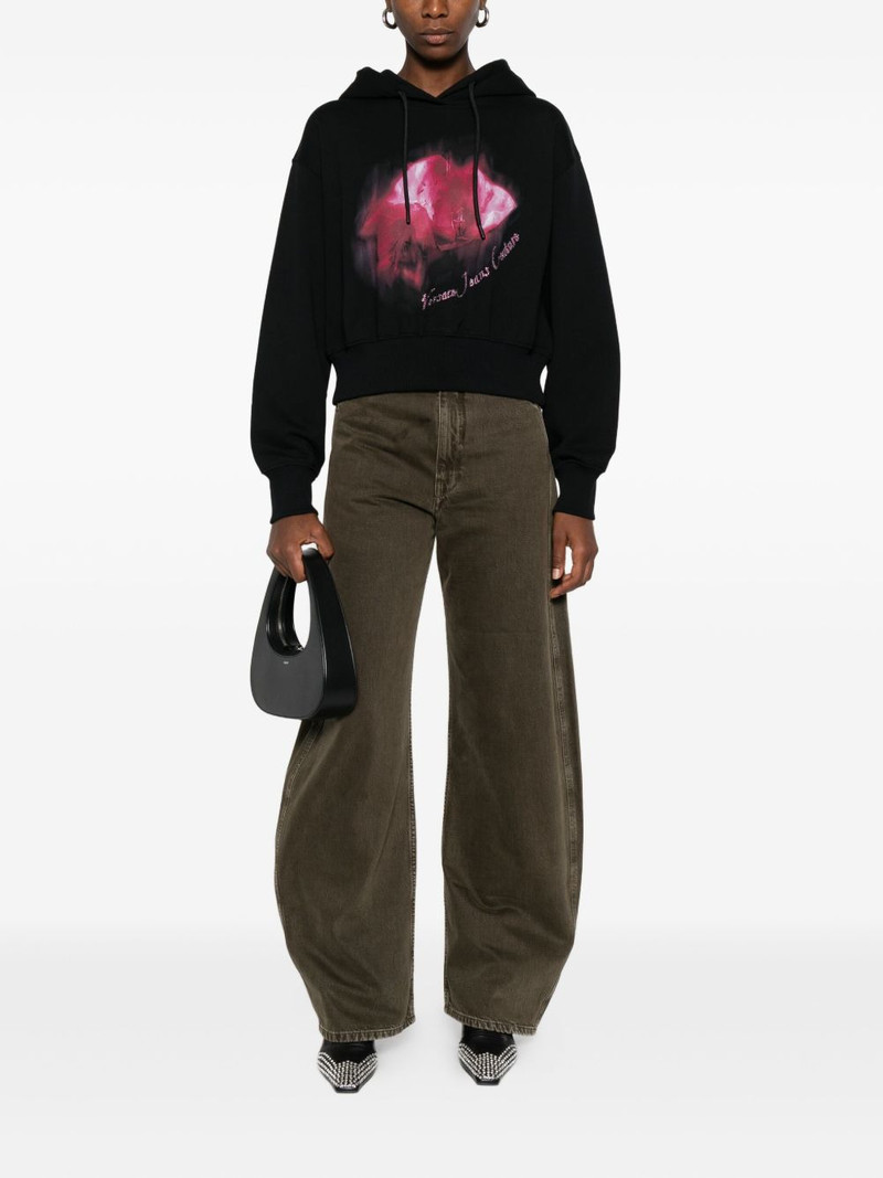 VERSACE JEANS COUTURE graphic-print hoodie outlook