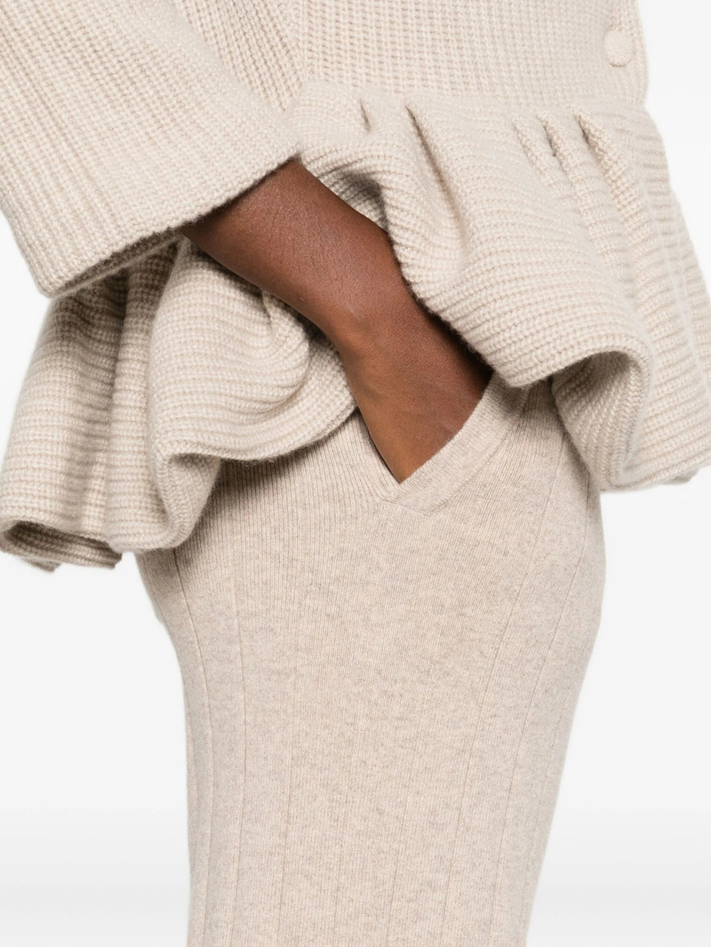 Max Mara Max Mara Ribbed Cashmere Trousers outlook