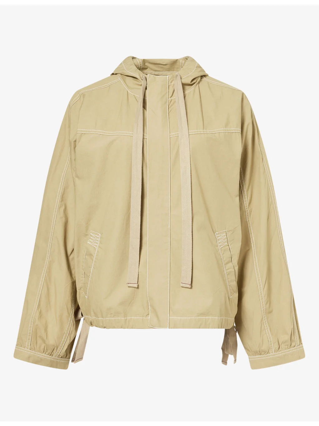 Blake Hooded Cotton Poplin Jacket - 1
