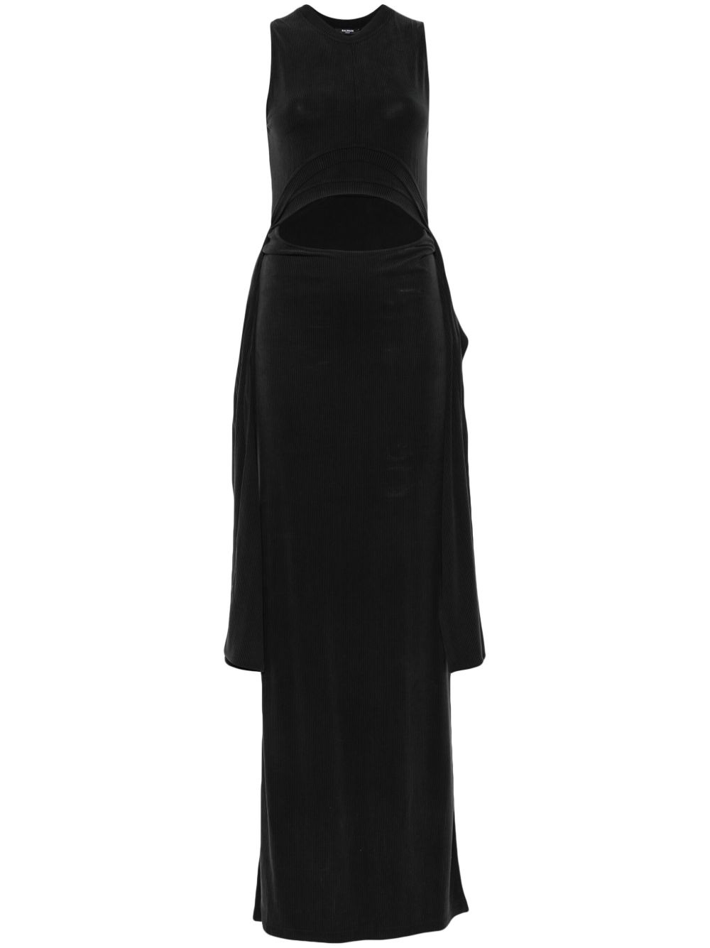 ribbed maxi dress - 1