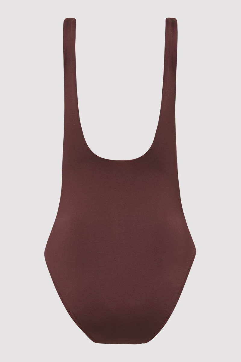 ST. AGNI Scoop One Piece - Cocoa outlook