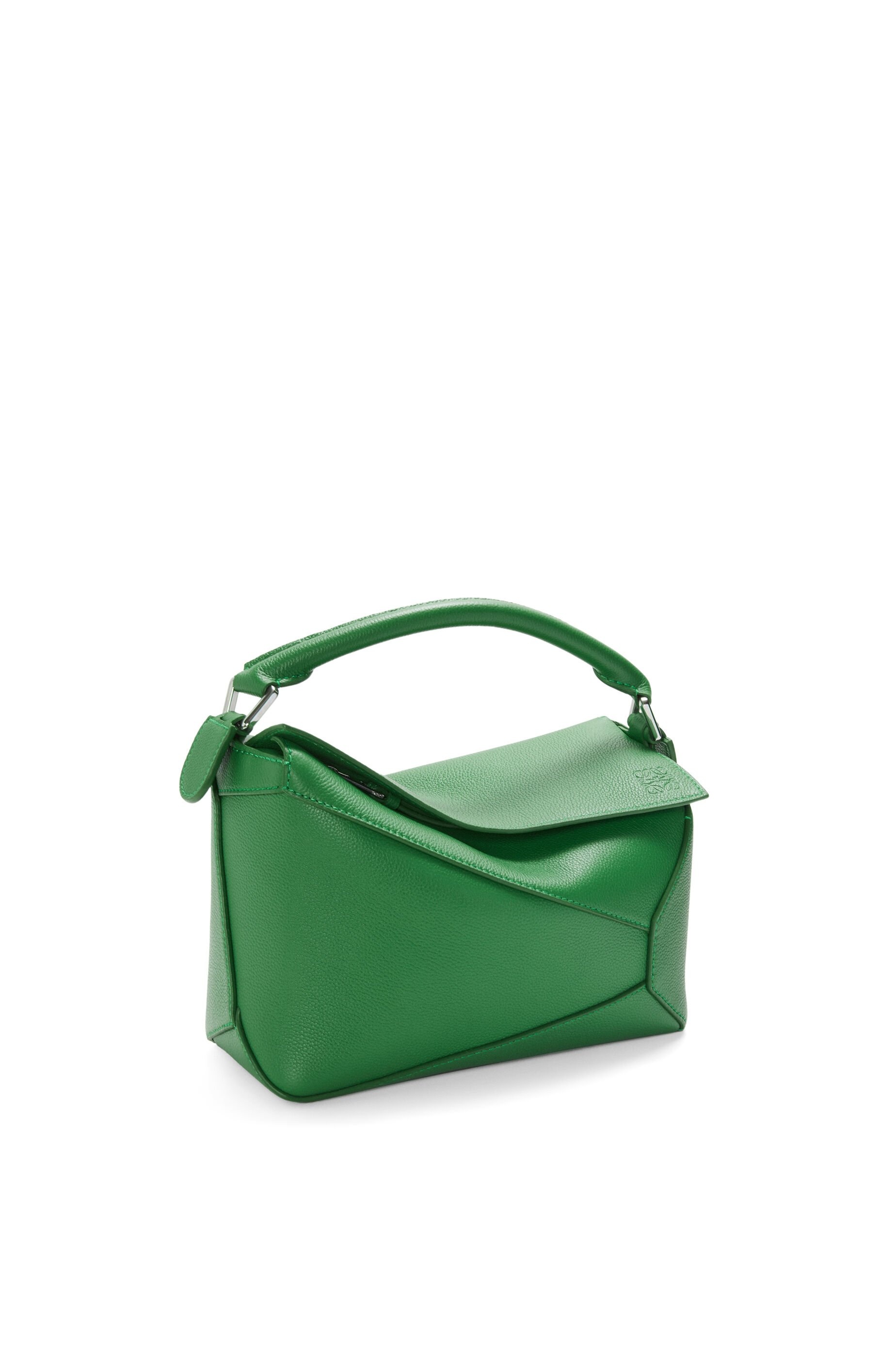 Small Puzzle bag in soft grained calfskin - 4