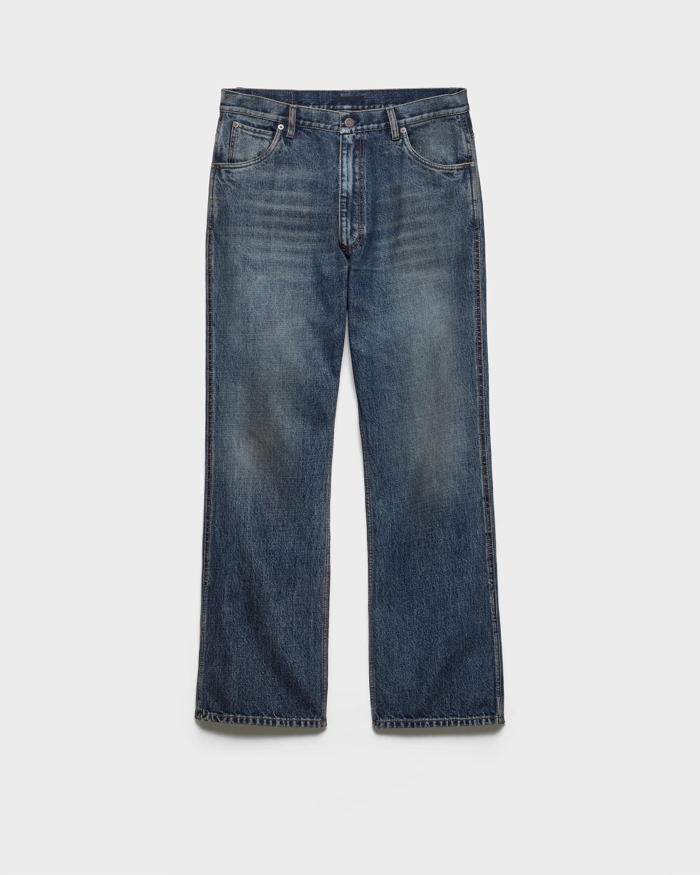Five-pocket denim jeans - 1