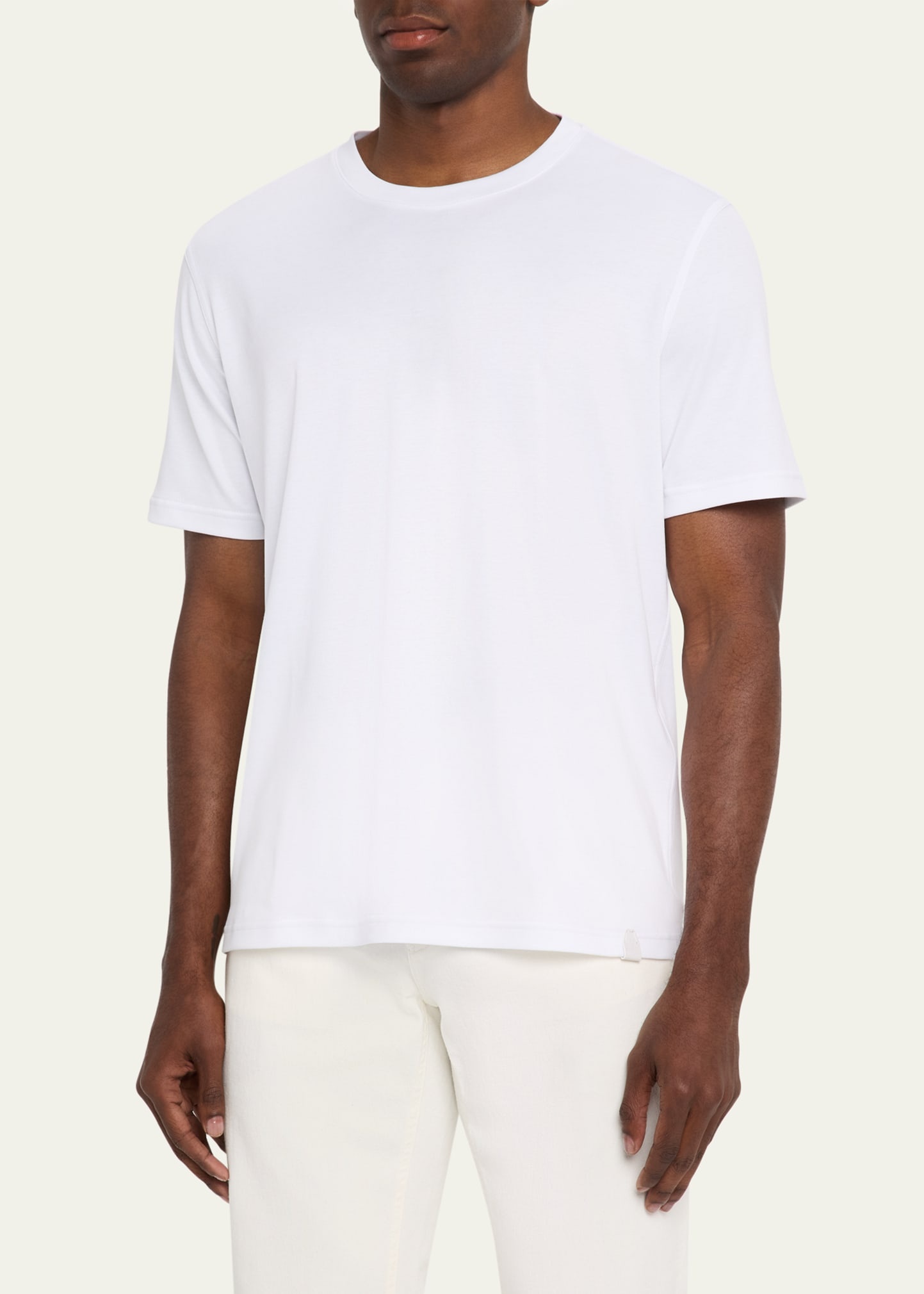 Men's Sea Island Cotton Crewneck T-Shirt - 4