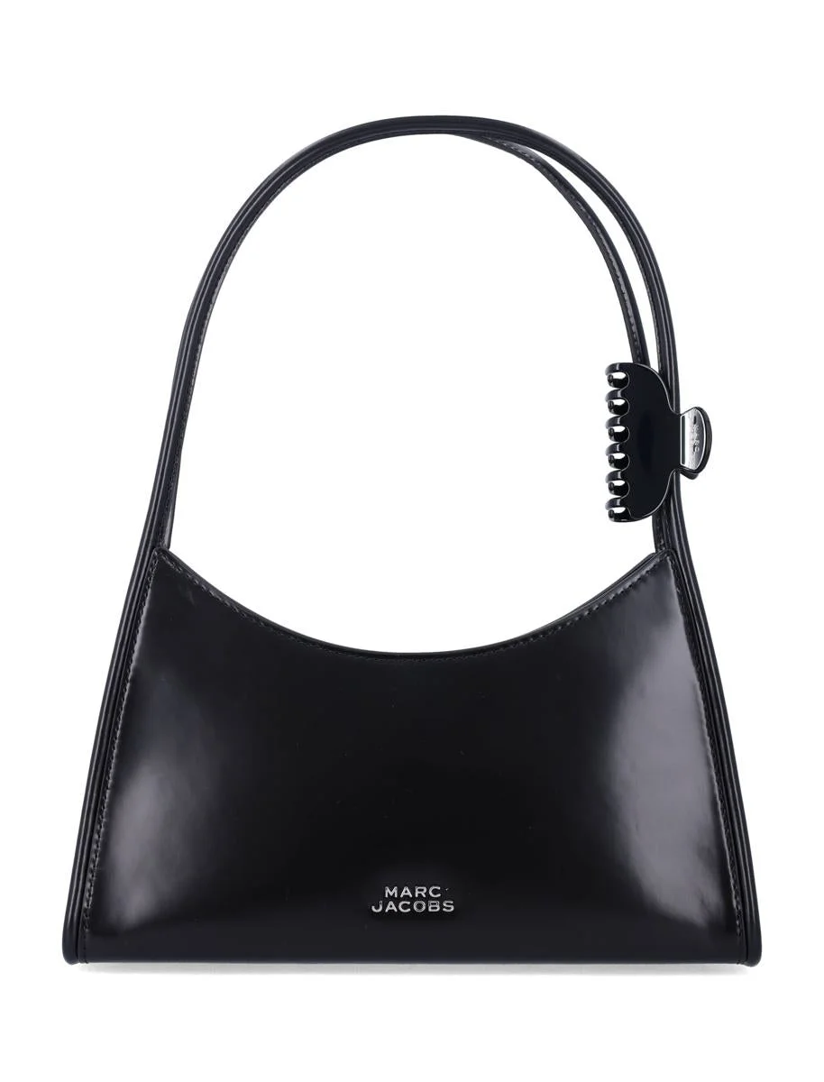 Marc Jacobs Glam Claw Clip Leather Shoulder Bag - 1