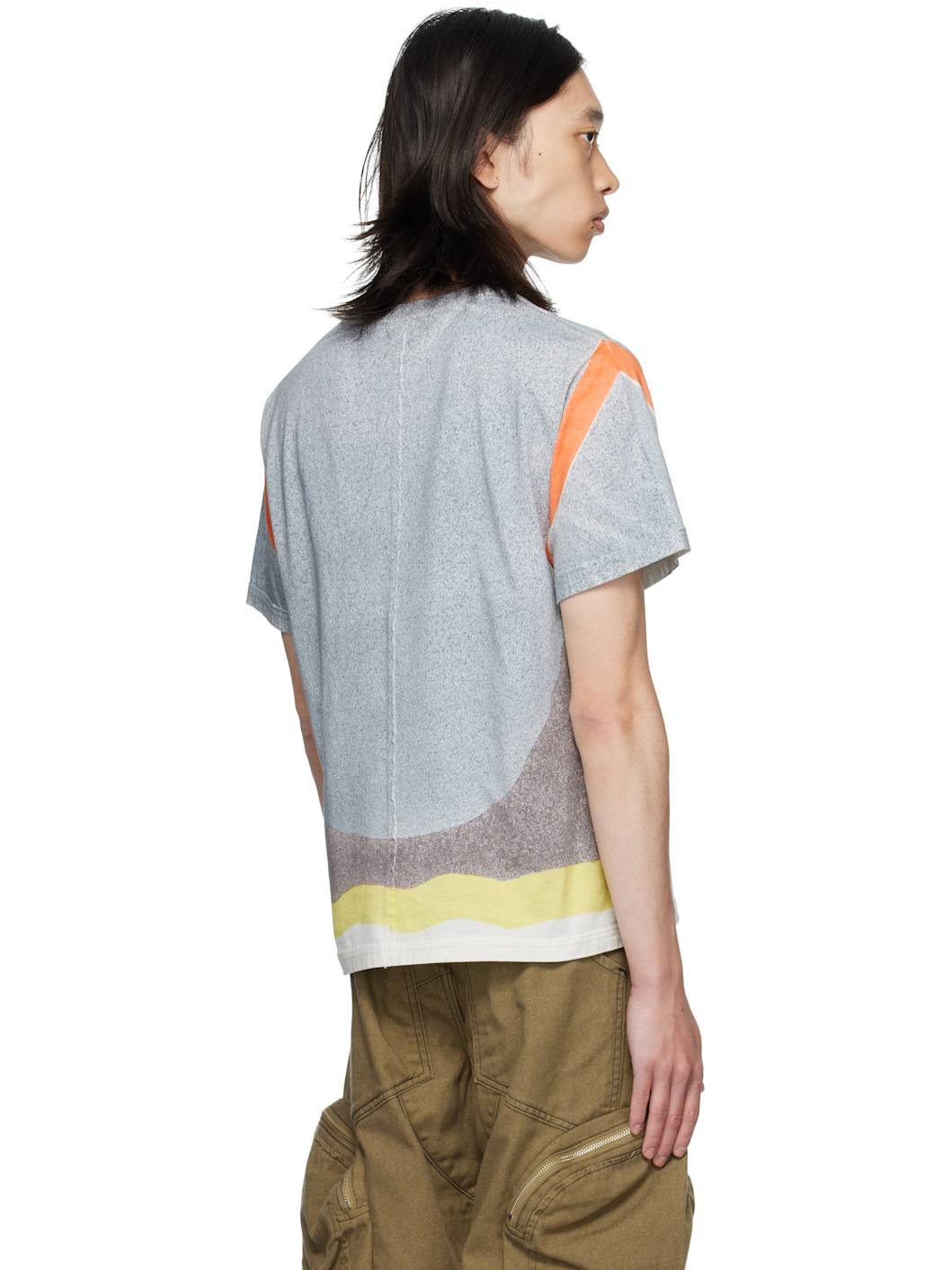 Gray Lapped T-shirt - 3