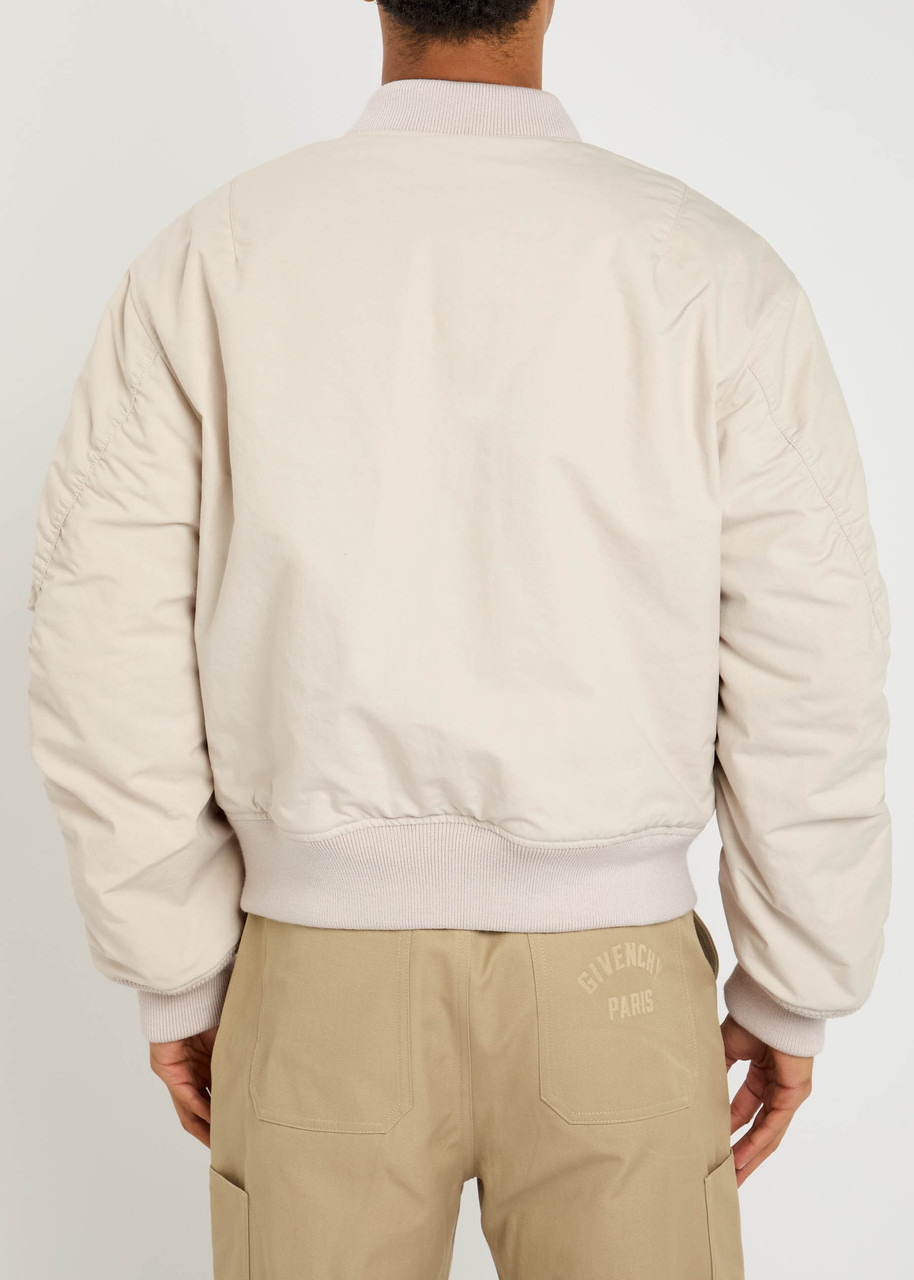 Givenchy Logo Padded Cotton-blend Bomber Jacket - 3