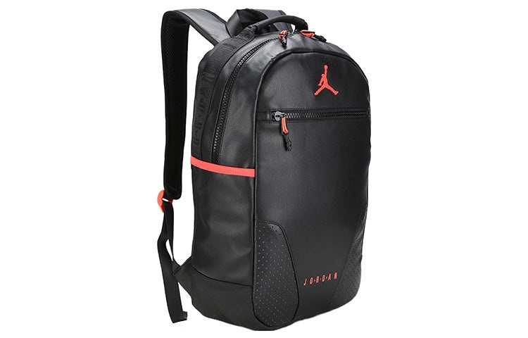 AIR JORDAN aj6 Logo Backpack 'Black Red' 9A0259-KR6 - 2