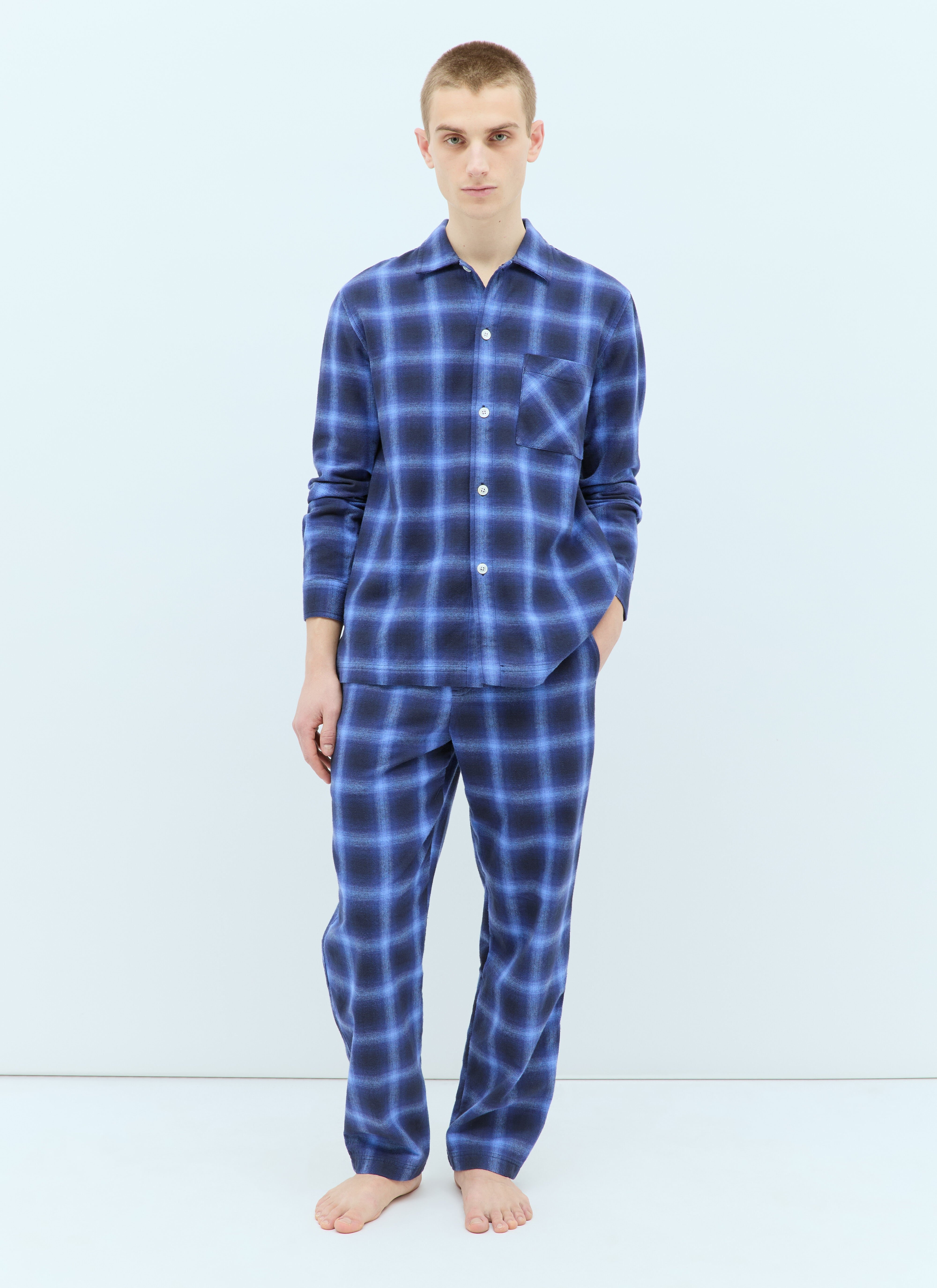 Plaid Pyjama Shirt - 4