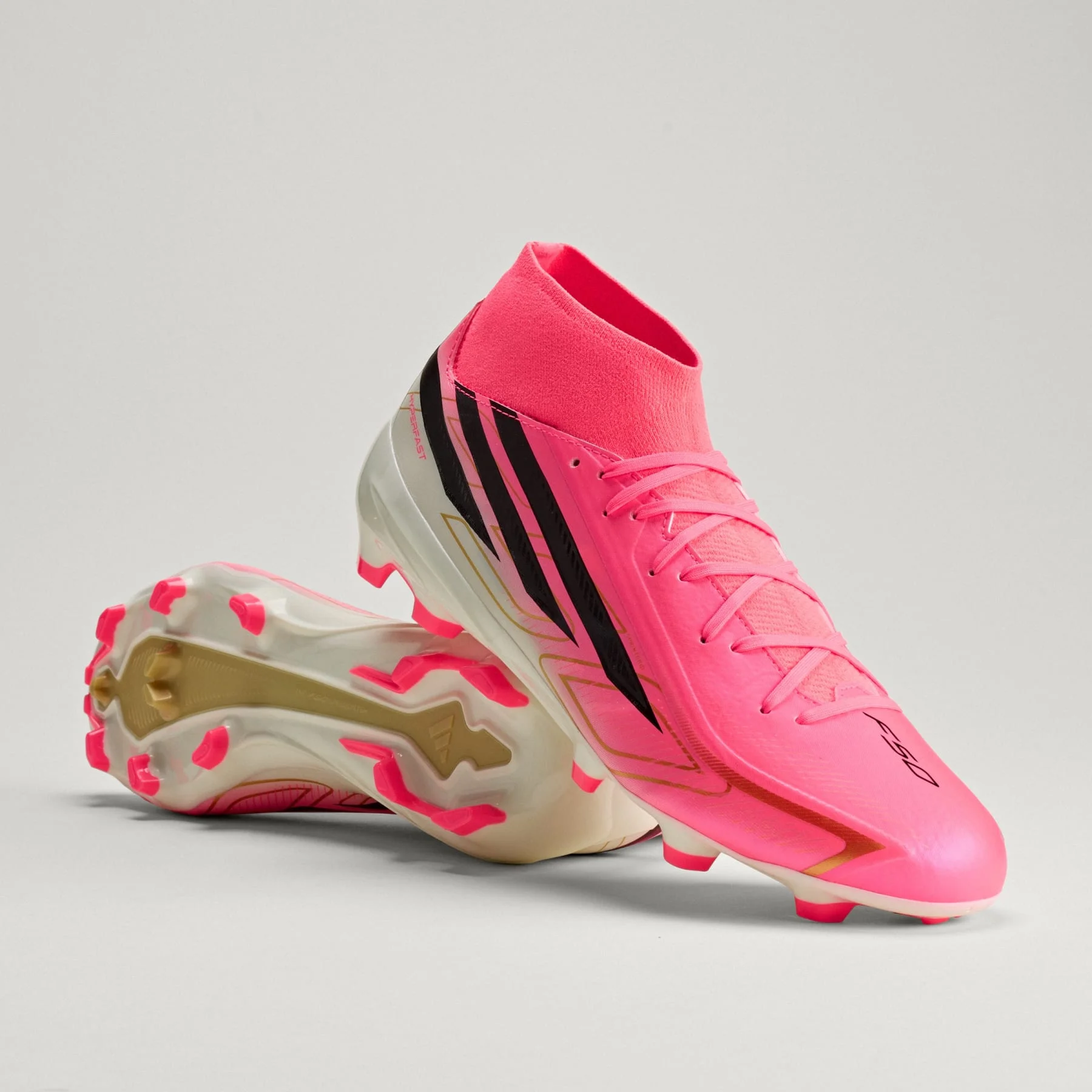 F50 HYPERFAST LEAGUE Mid Firm Ground Soccer Cleats - 1