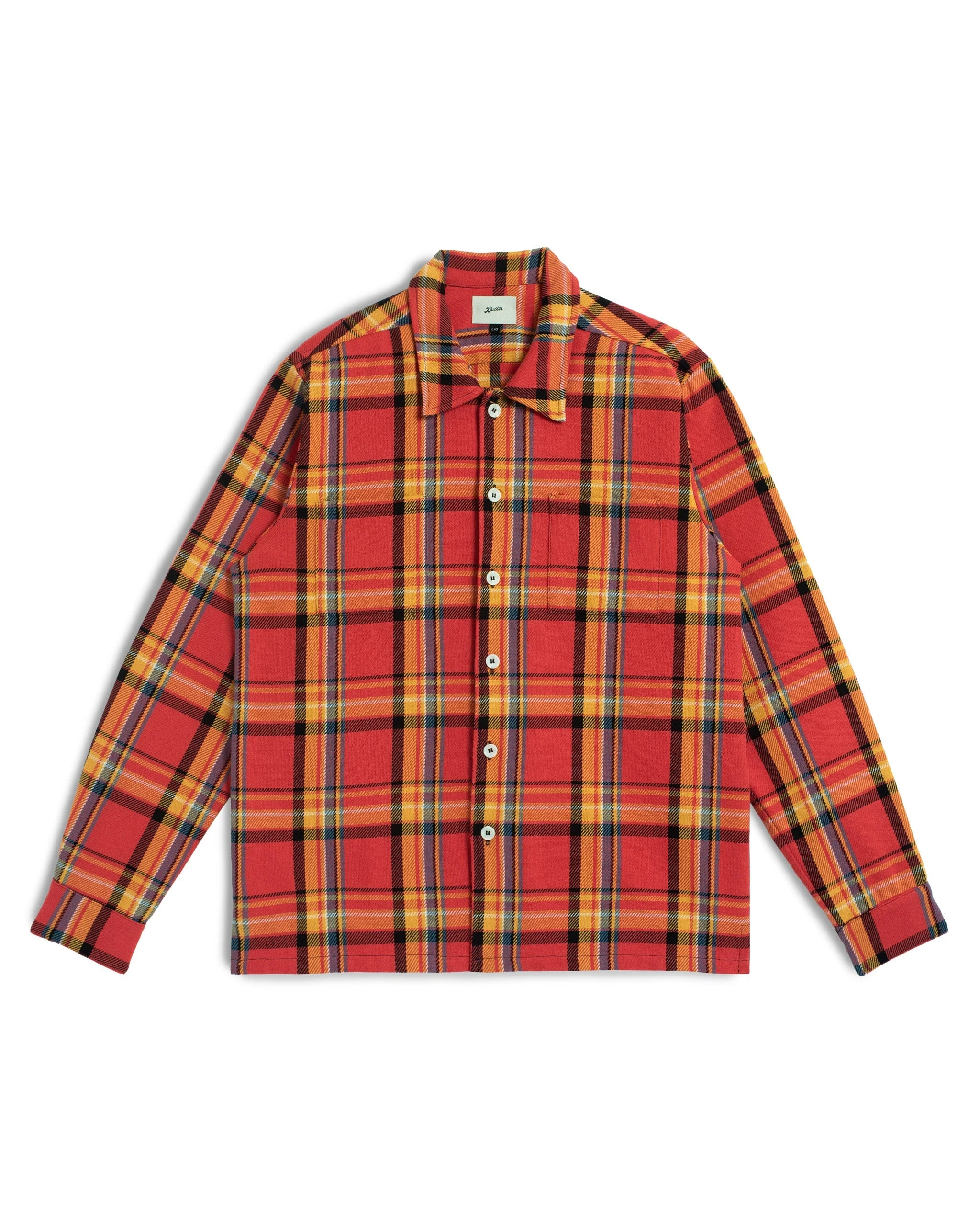 Buoy Plaid Flannel Shirt - 1